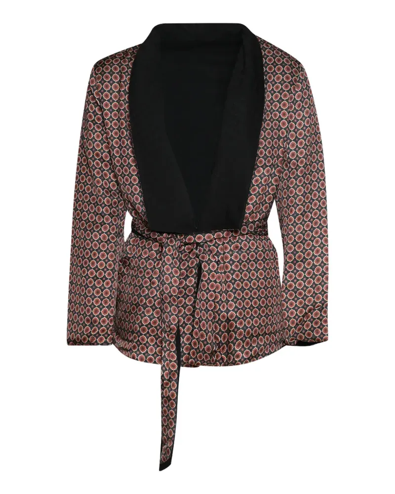 Amiri reversible geometric-print jacket - Schwarz Schwarz