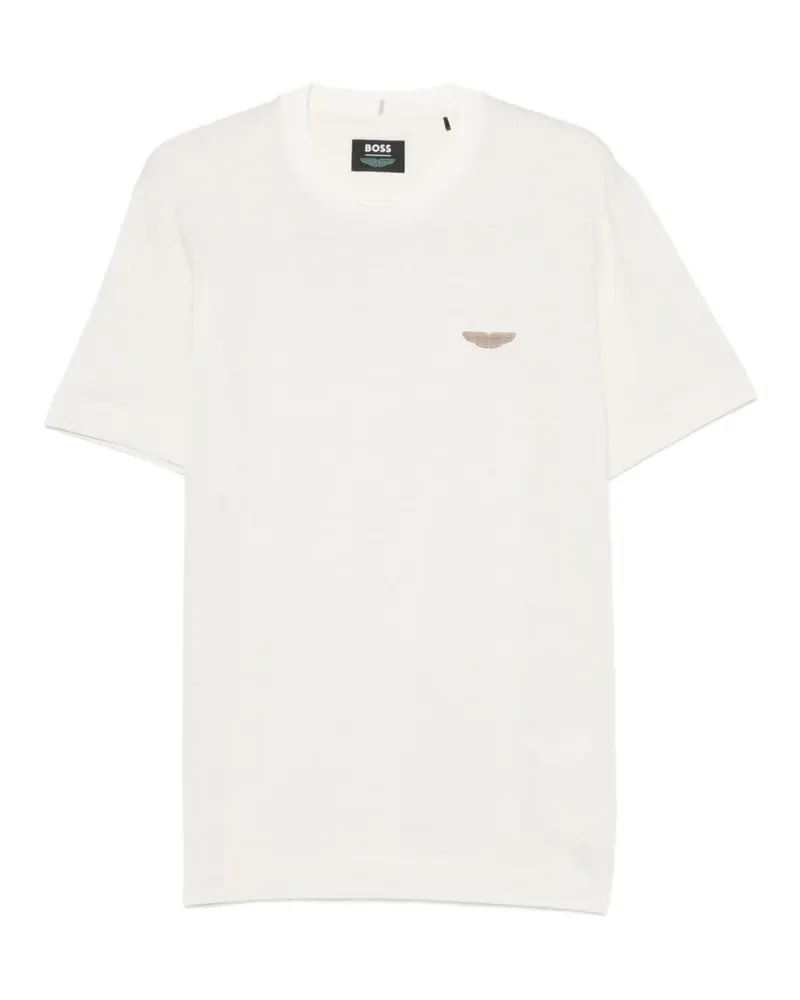 HUGO BOSS x Aston Martin striped T-shirt - Nude Nude