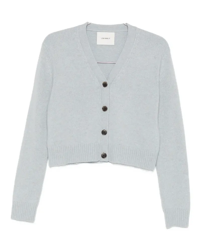 Lisa Yang Marion V-neck cardigan - Blau Blau