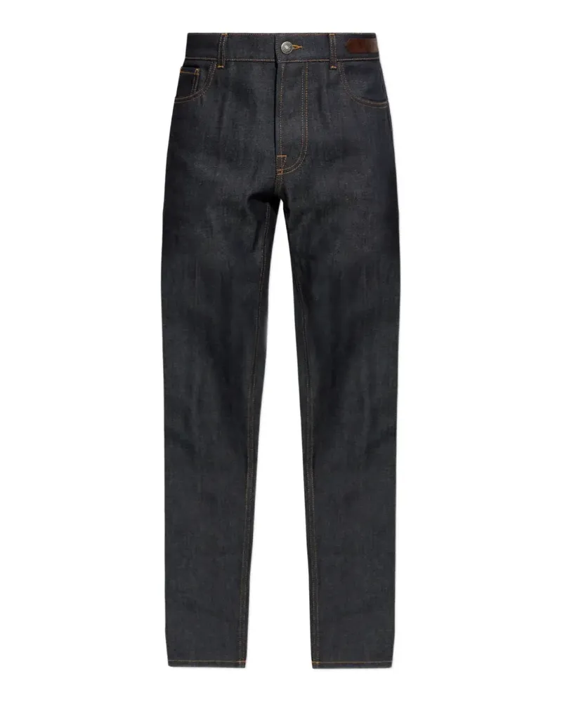 Lanvin straight-leg denim pants - Blau Blau