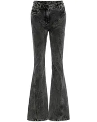 Thierry Mugler Ausgestellte Jeans Schwarz