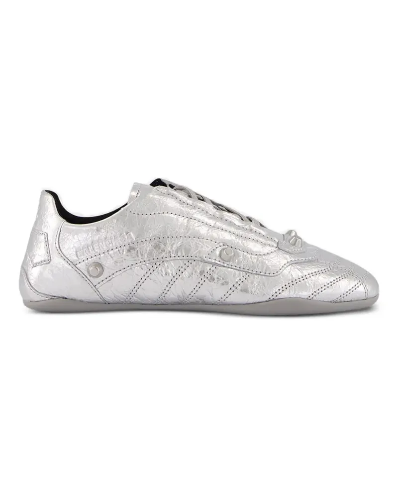 Balenciaga City Sneakers mit Metallic-Nieten - Silber Silber