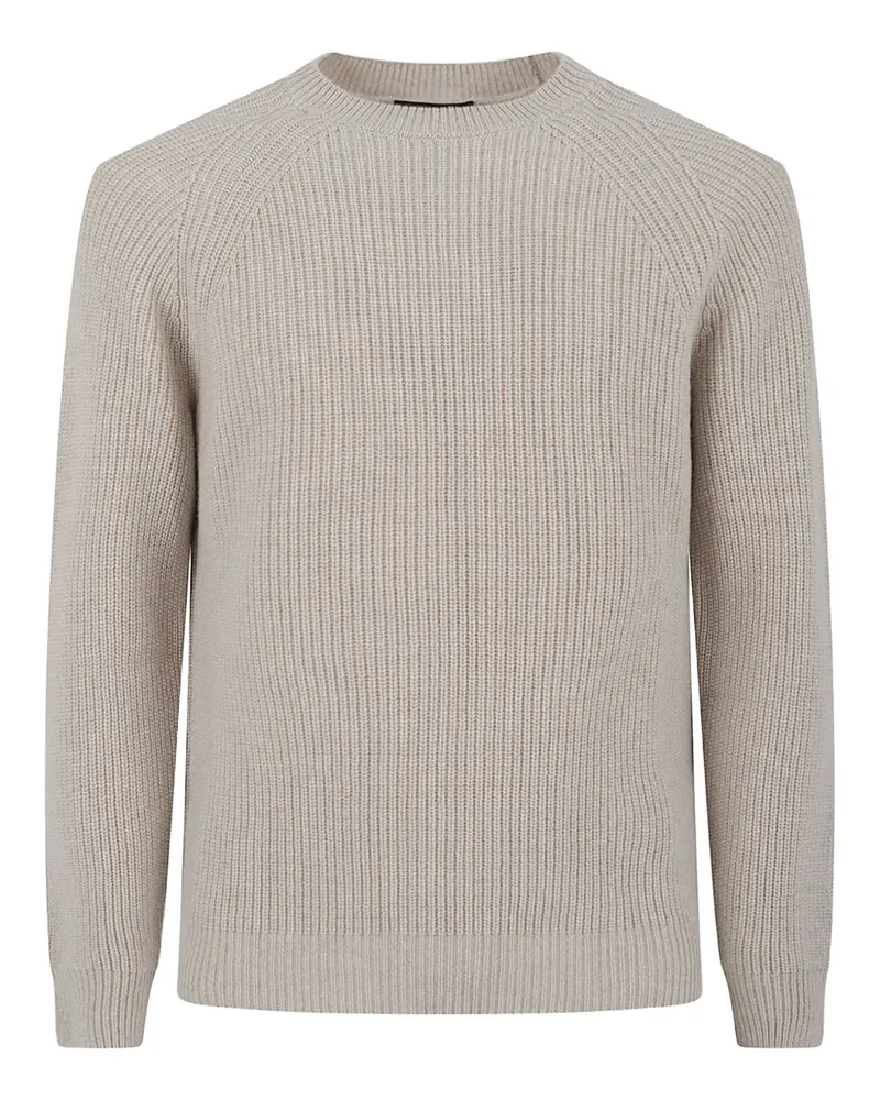 Incotex Pullover mit Raglanärmeln - Nude Nude