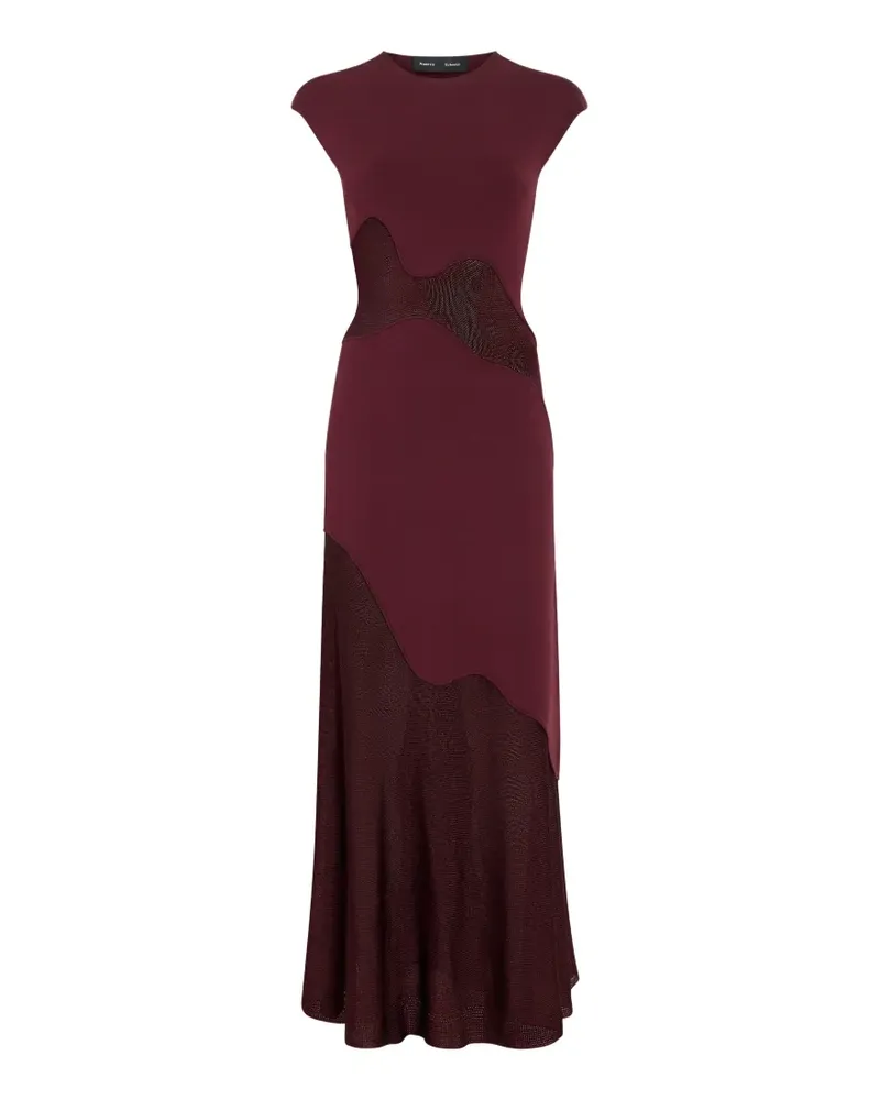 Proenza Schouler Maissa Kleid aus kompakter Stretch-Viskose - Rot Rot