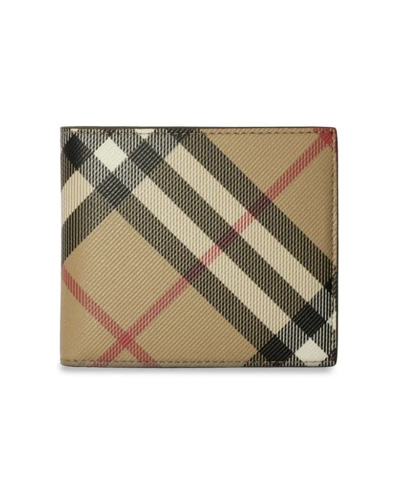 Burberry Portemonnaie mit Vintage-Check - Nude Nude