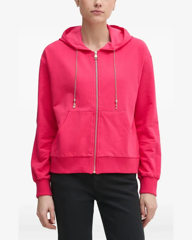 Gaudi Kapuzenjacke mit Kettendetail - Rosa Rosa