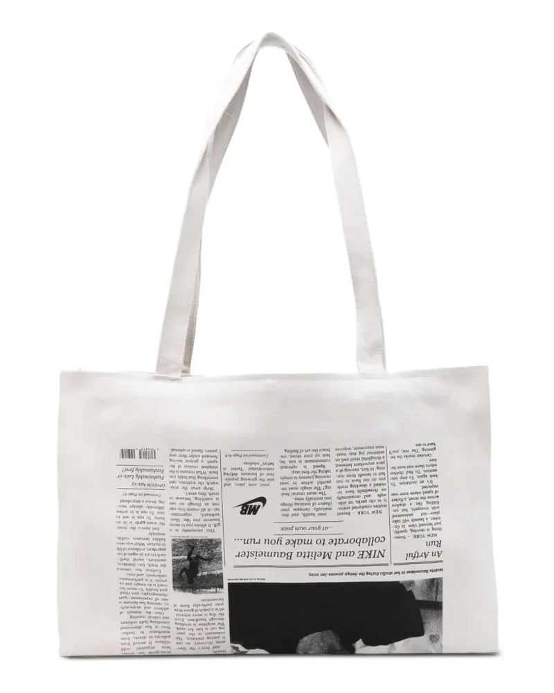 Melitta Baumeister Tote Bag mit Print - Grau Grau