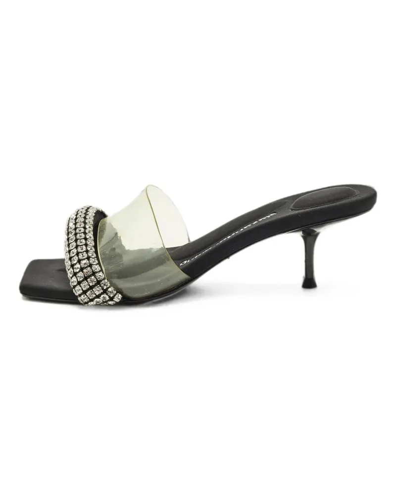 Alexander Wang Jessie crystal-embellished sandals - Weiß Weiß