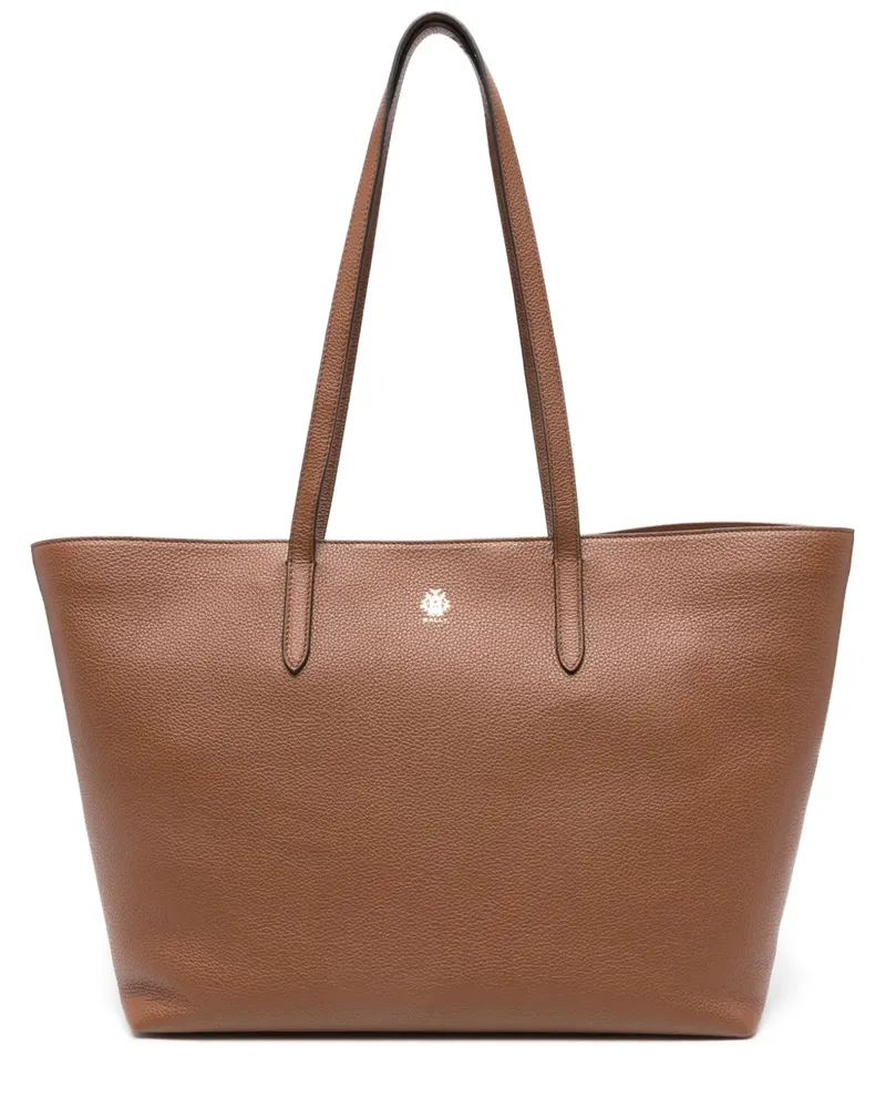 Bally Shopper mit Logo-Stempel - Braun Braun
