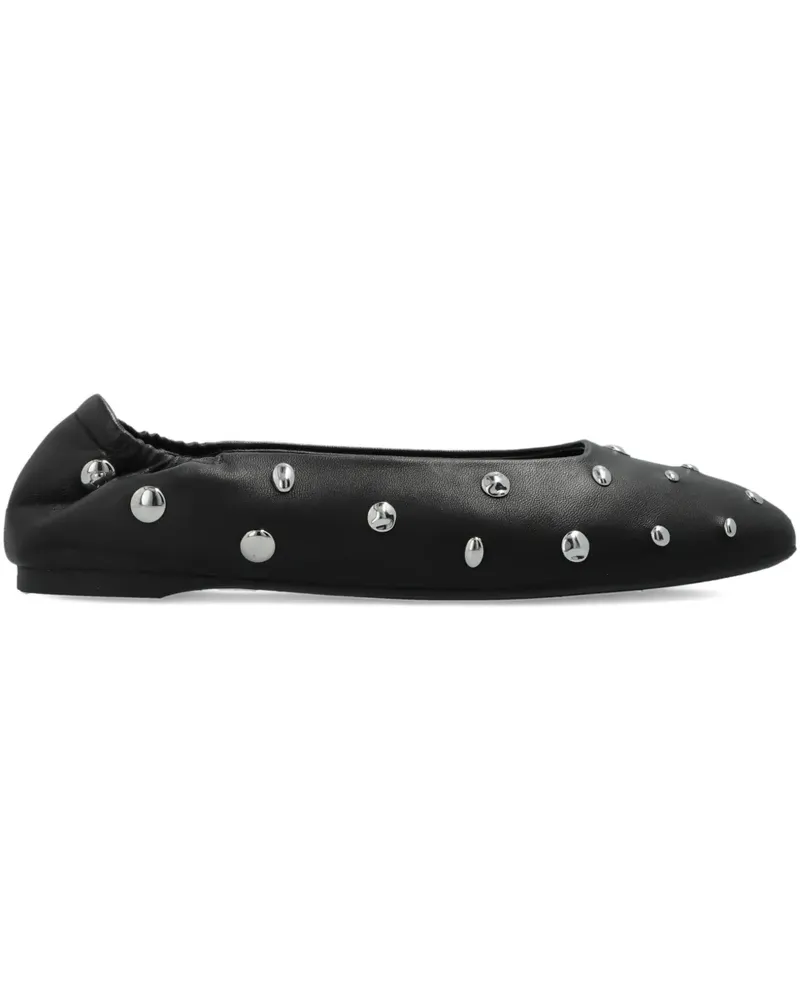 Kate Spade Halo stud-embellished ballet flats - Schwarz Schwarz