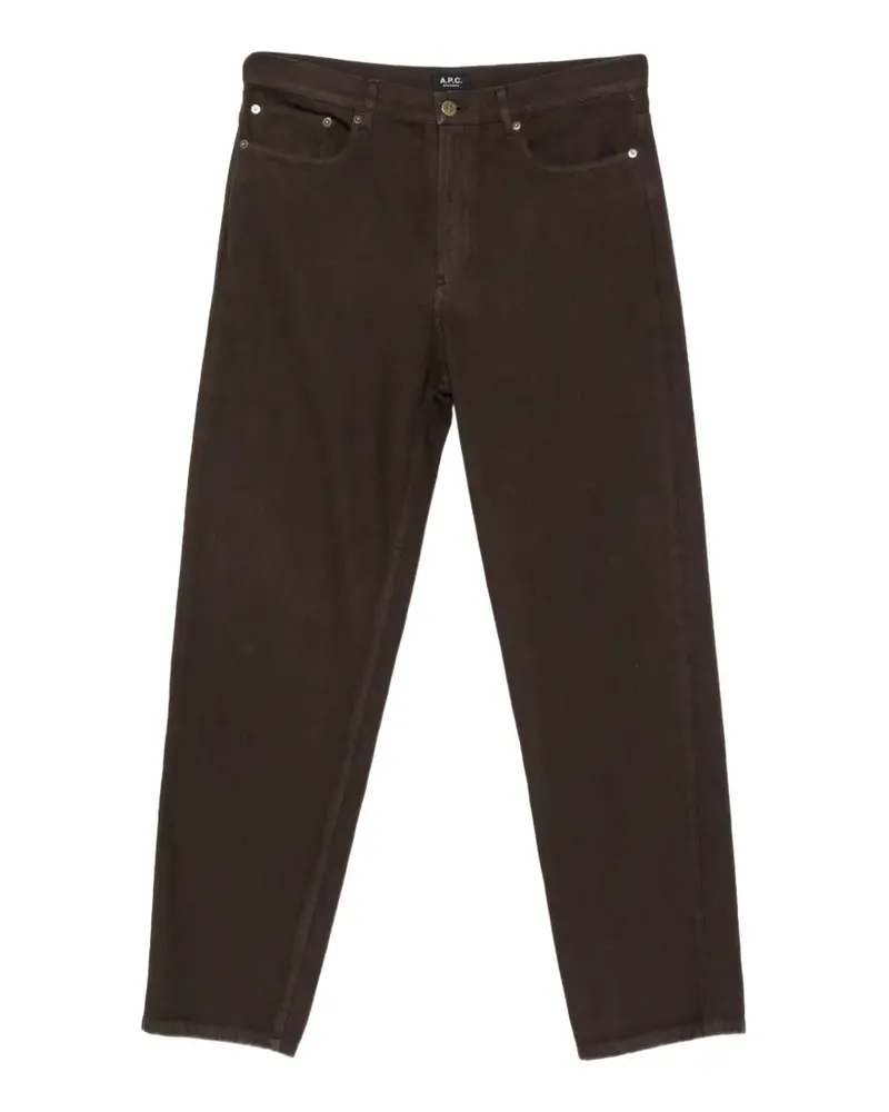 A.P.C. Jeans mit geradem Bein - Braun Braun