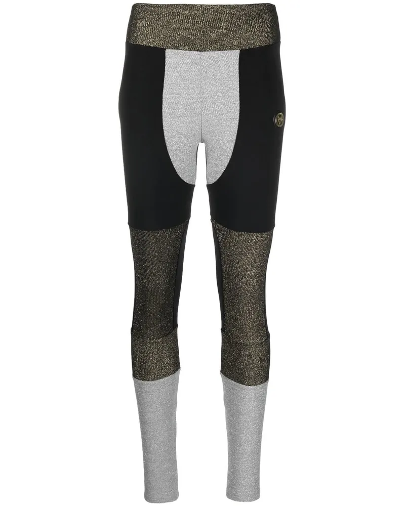 Philipp Plein Statement Leggings - Schwarz Schwarz
