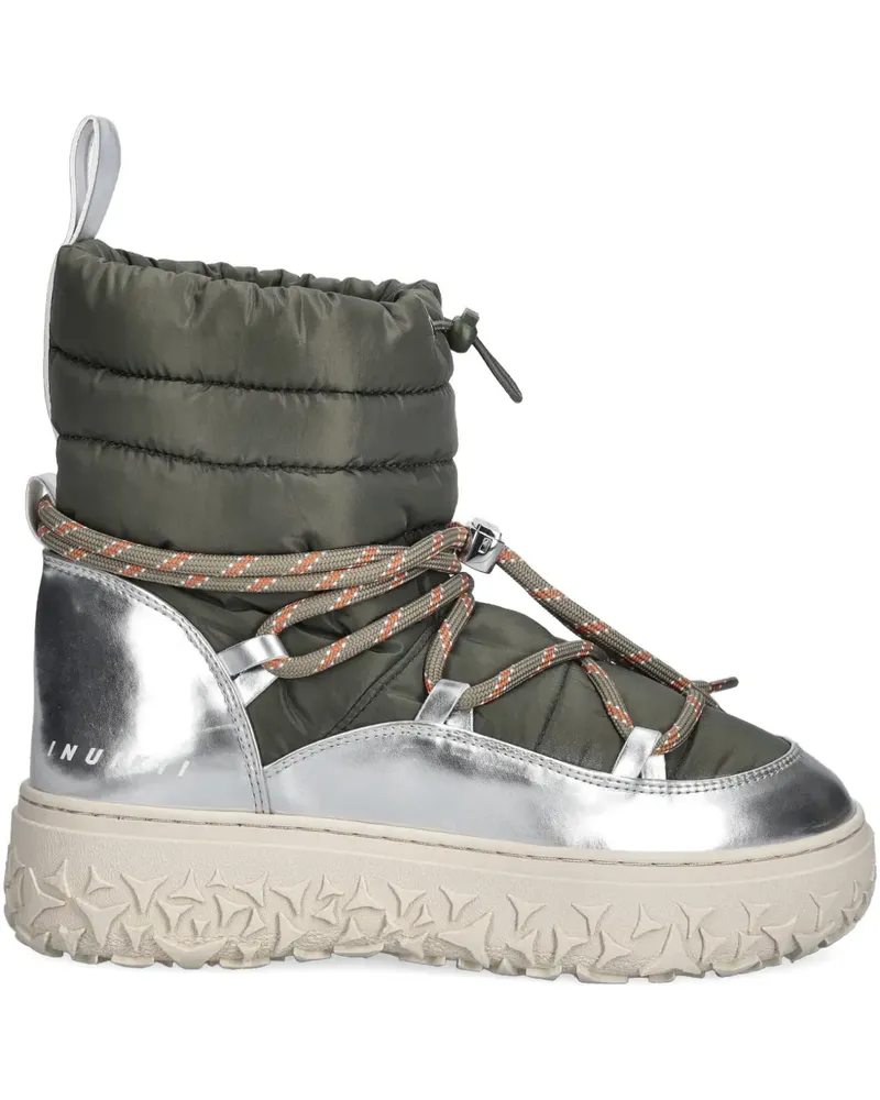 INUIKII Technical Performance padded lace-up boots - Grün Grün