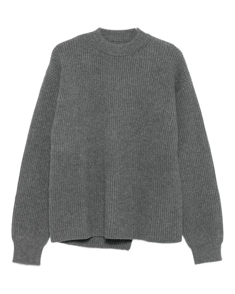 Jil Sander Pullover mit Rundhalsausschnitt - Grau Grau