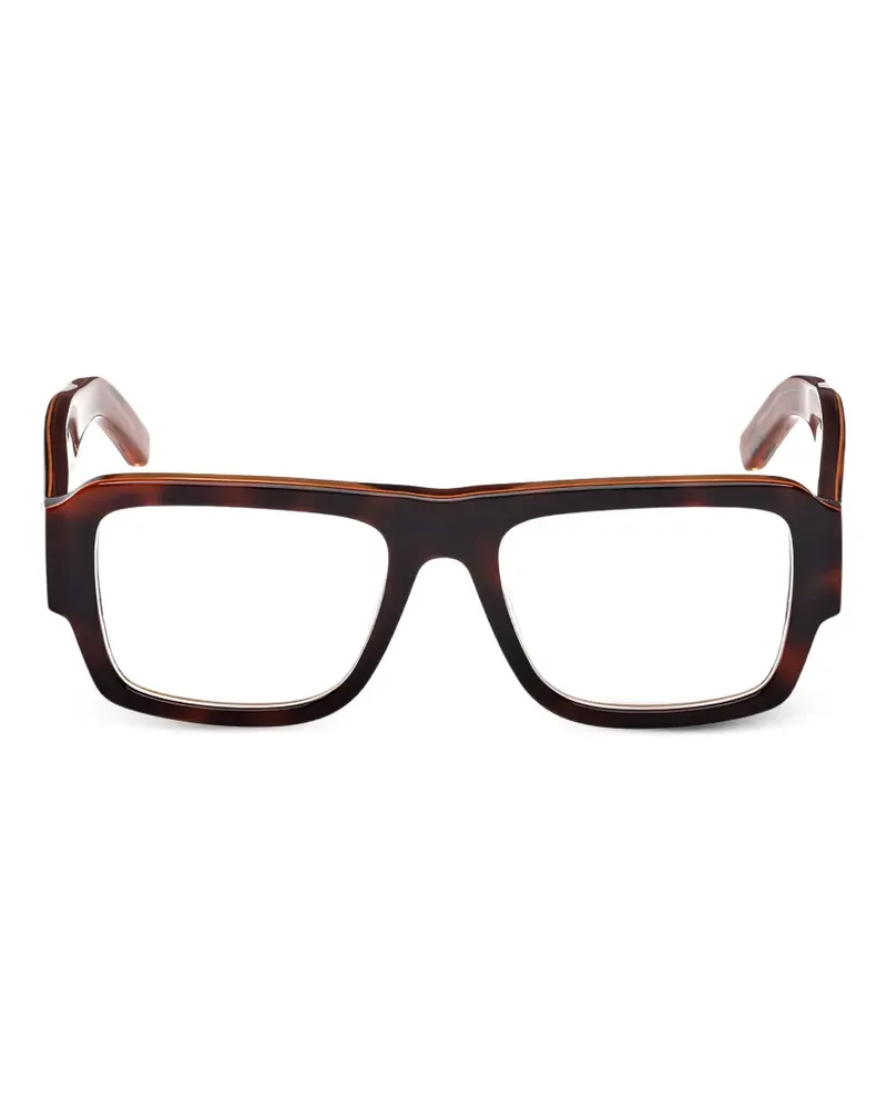 MCM Brille mit eckigem Gestell - Braun Braun
