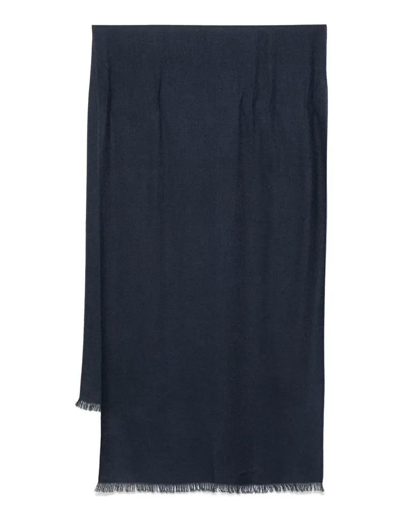 N.Peal Pashmina Schal - Blau Blau