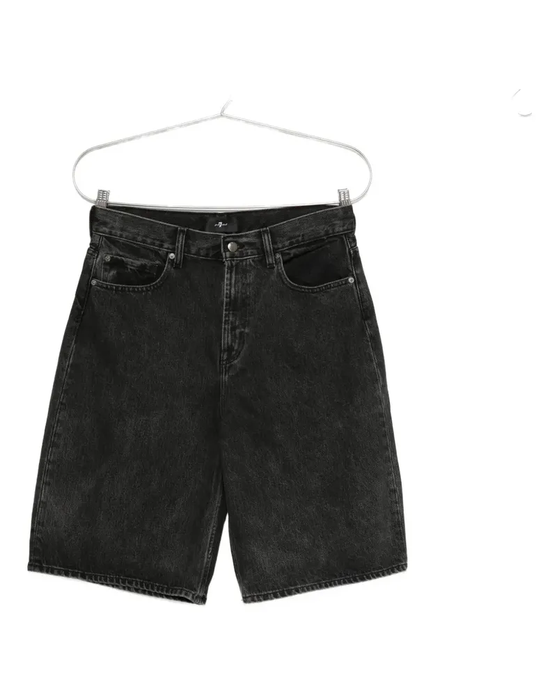 7 for all mankind Klassische Jeans-Shorts - Schwarz Schwarz