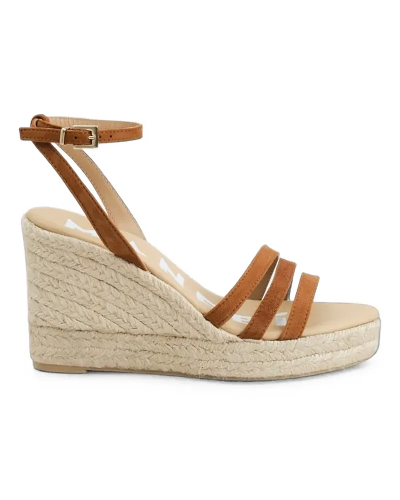 Manebí suede wedge espadrilles - Braun Braun