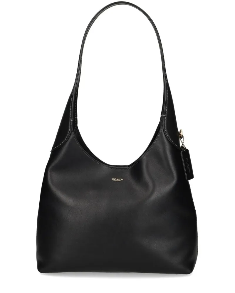 Coach Brooklyn Schultertasche - Schwarz Schwarz