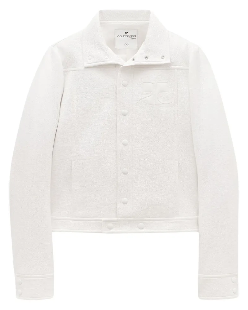 Courrèges Reedition Jacke aus Vinyl - Weiß Weiß