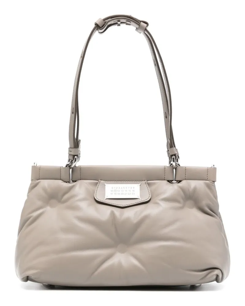 Maison Margiela Kleiner Glam Slam Shopper - Grau Grau