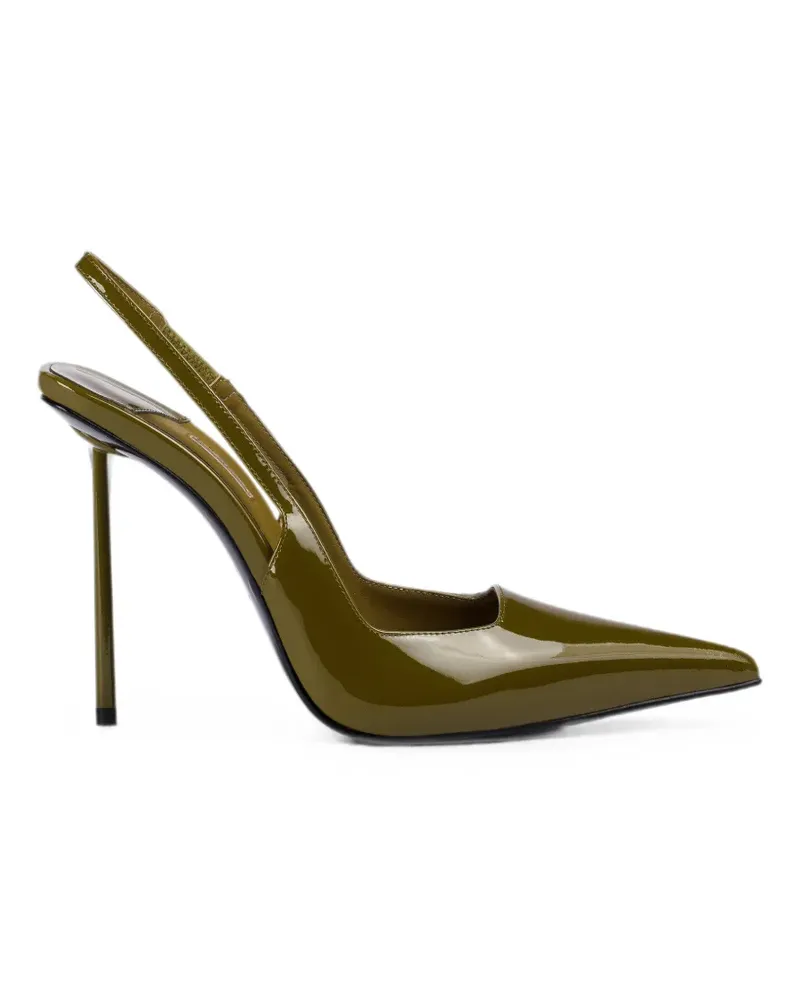 Le Silla Amelia Pumps aus Lackleder - Grün Grün