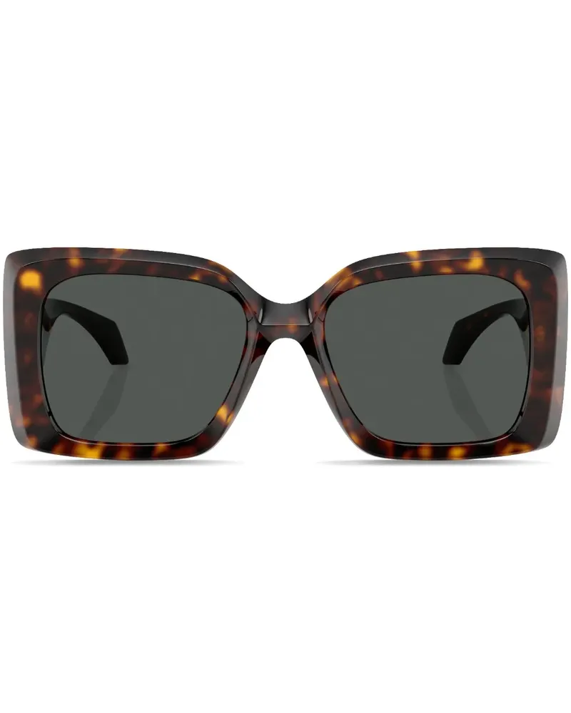 Versace Sonnenbrille mit Medusa-Schild - Braun Braun