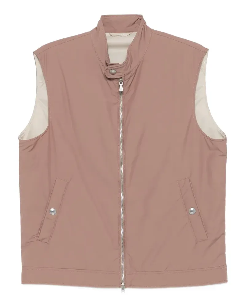 Eleventy Weste mit Reißverschluss - Rosa Rosa