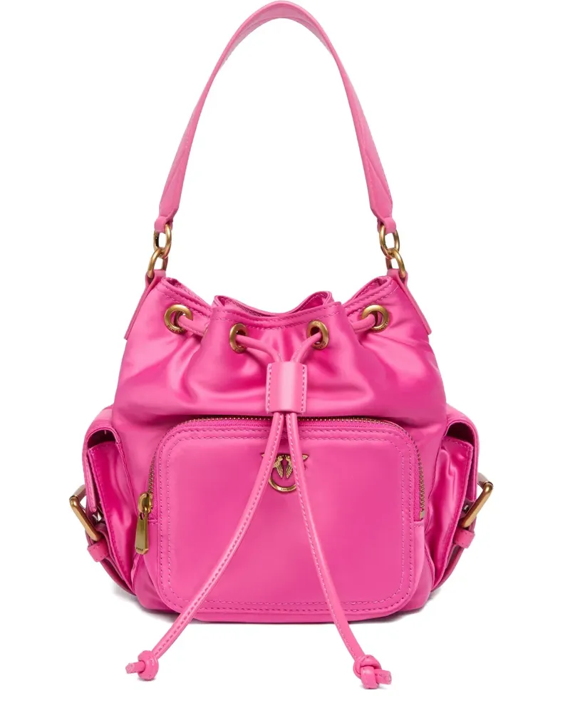 Pinko Love Birds Beuteltasche - Rosa Rosa