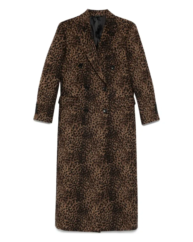 ERALDO Cabanjacke mit Leoparden-Print - Braun Braun