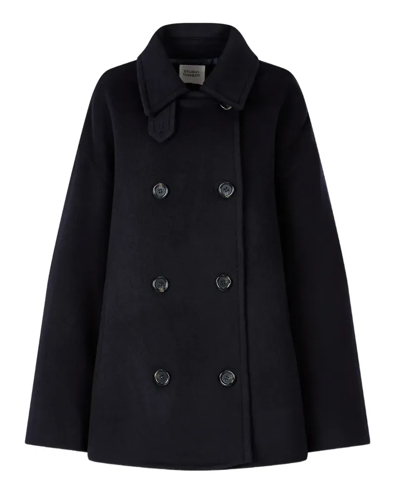 STUDIO TOMBOY double-breasted peacoat - Blau Blau
