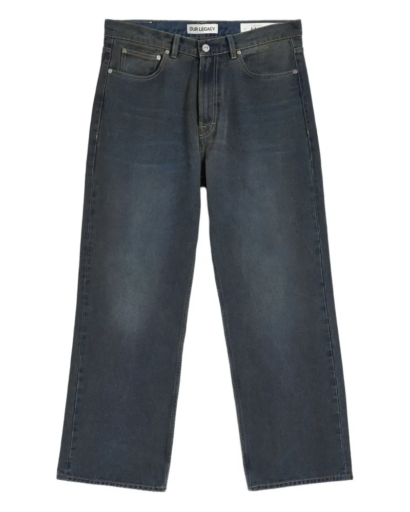 Our Legacy Third Cut cotton jeans - Blau Blau