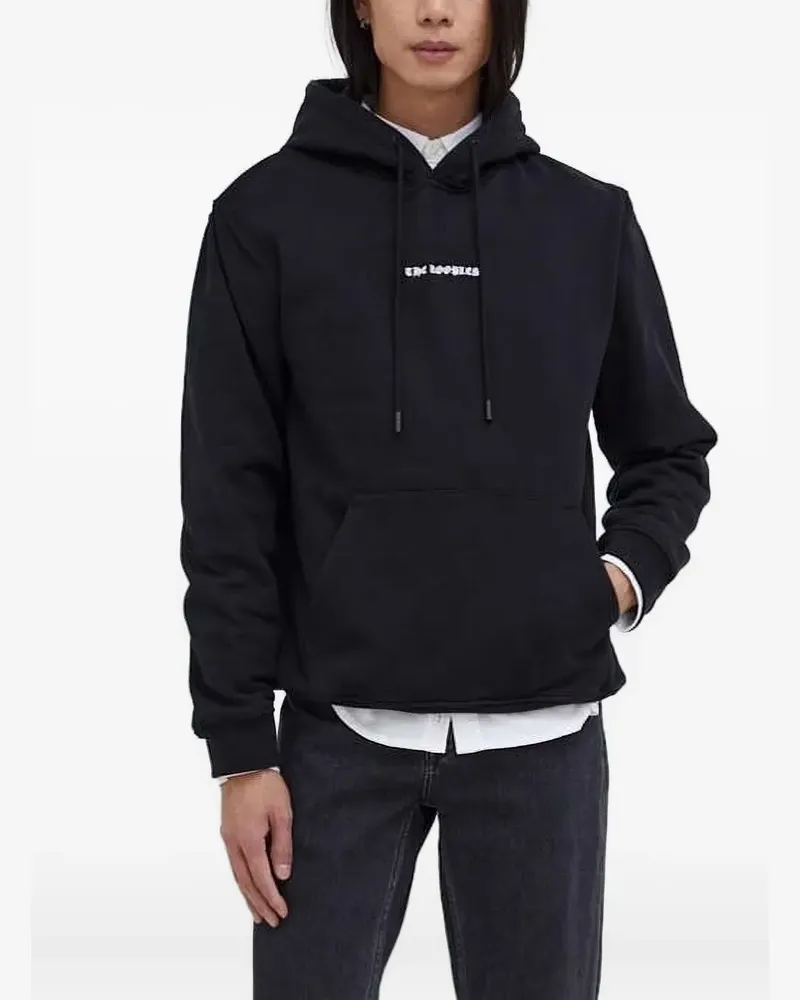 The Kooples Hoodie mit Logo-Stickerei - Schwarz Schwarz