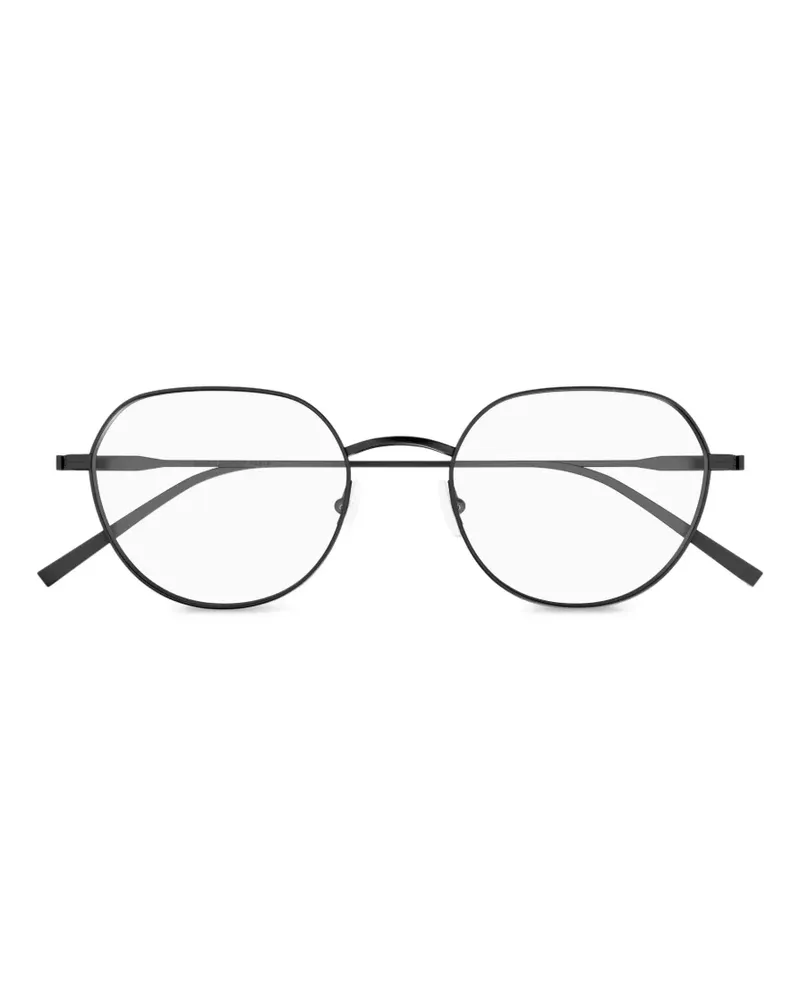 Saint Laurent Brille mit rundem Gestell - Schwarz Schwarz