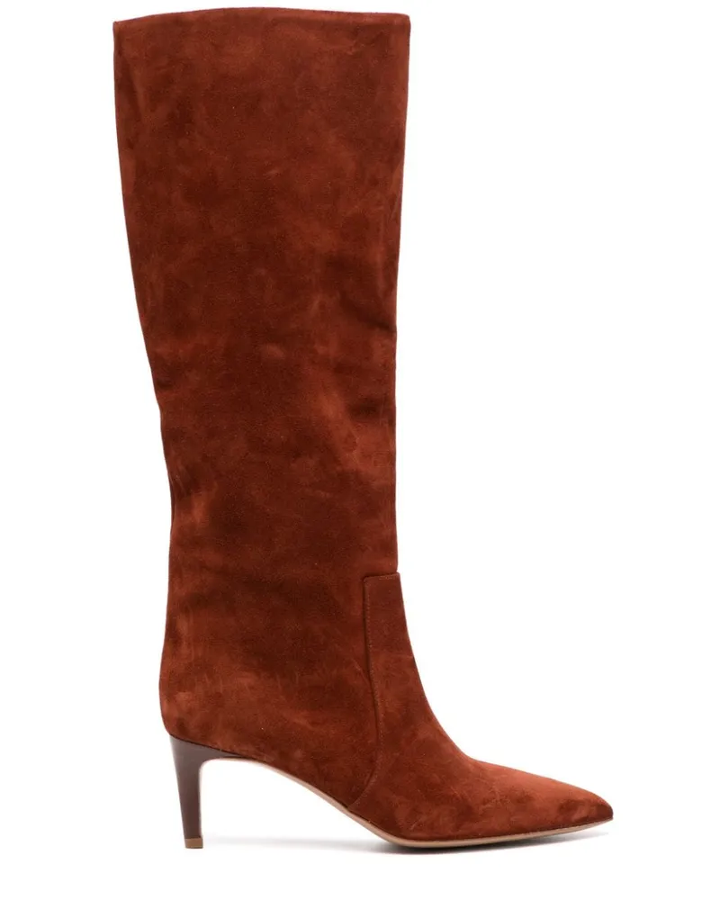 Paris Texas Stiefeletten aus Wildleder 60mm - Braun Braun