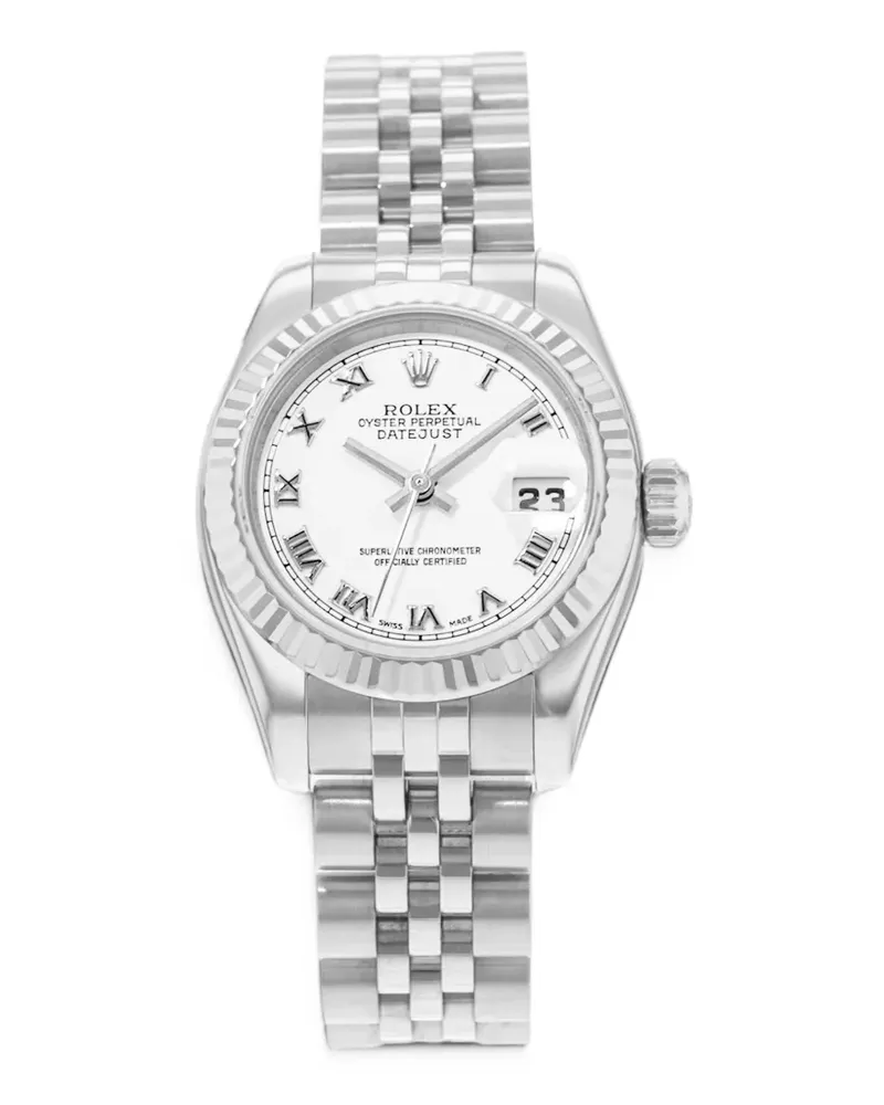 Rolex Datejust Armbanduhr 26mm - Weiß Weiß