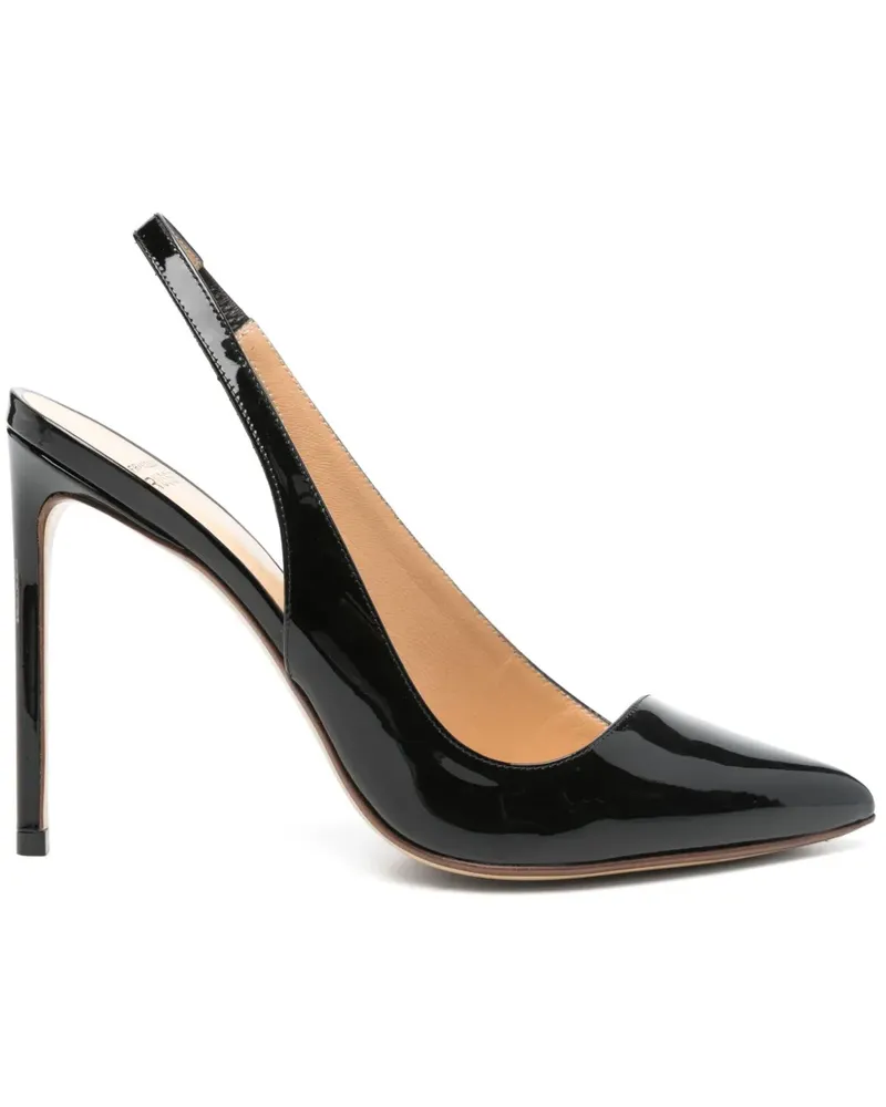 Francesco Russo R1P970 Pumps 110mm - Schwarz Schwarz