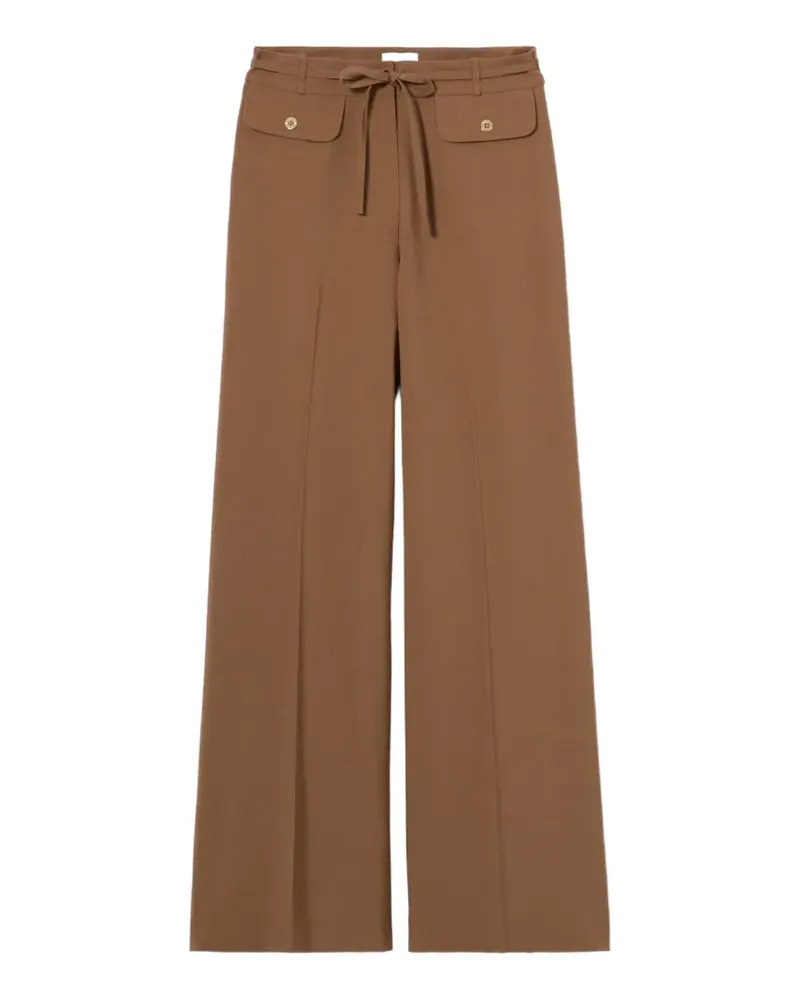 Claudie Pierlot Hose mit weitem Bein - Braun Braun