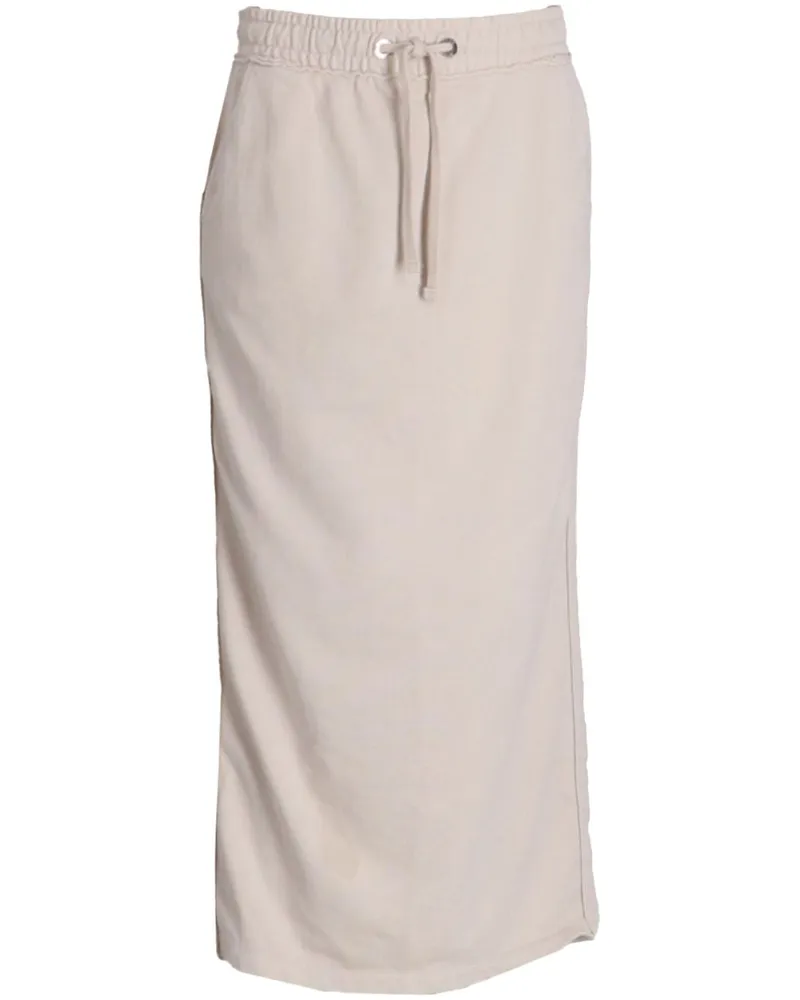 HUGO BOSS Maxirock mit Kordelzug - Nude Nude