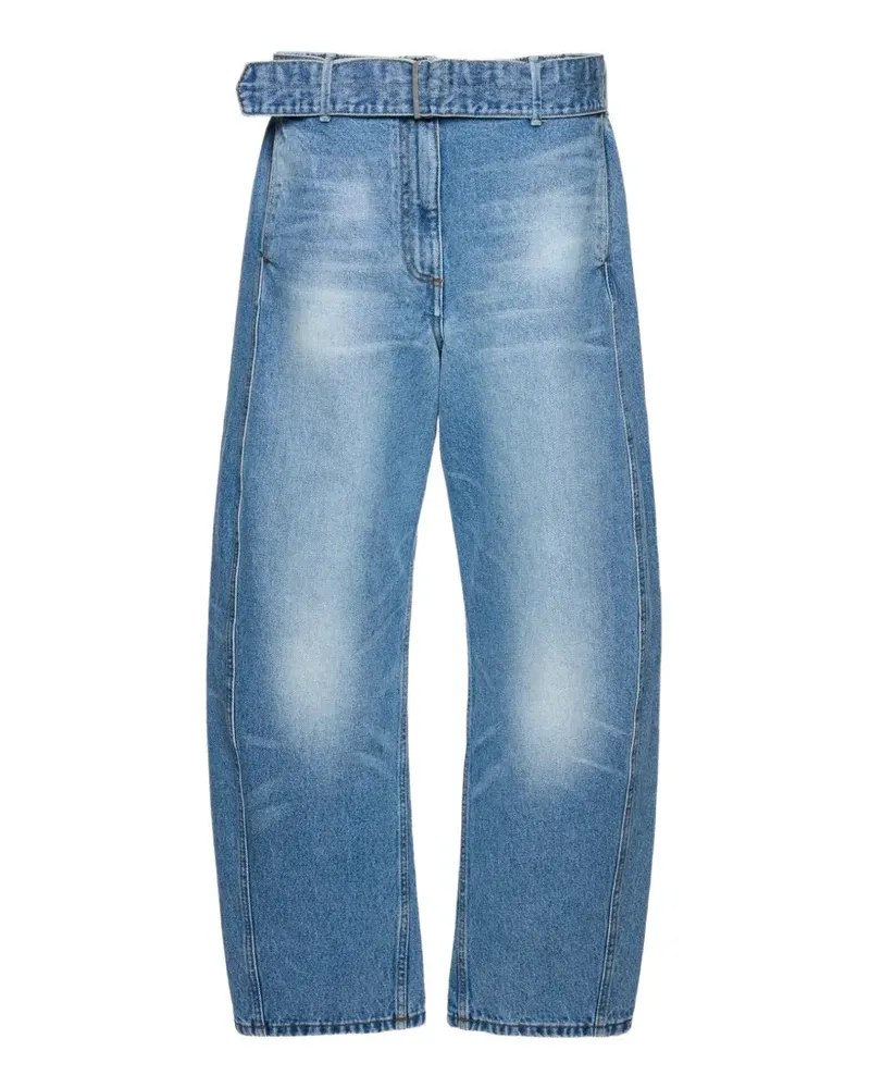 Magda Butrym Jeans mit ausgeblichenem Effekt - Blau Blau