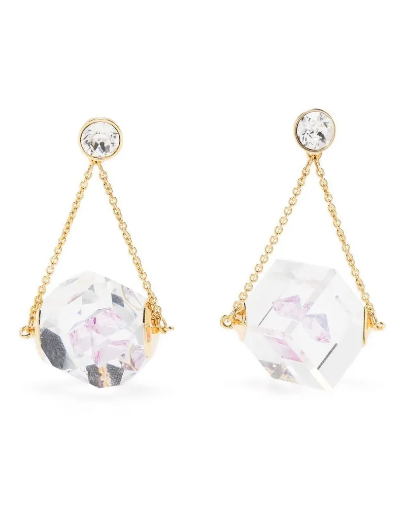 Swarovski Curiosa Hängeohrringe - Weiß Weiß