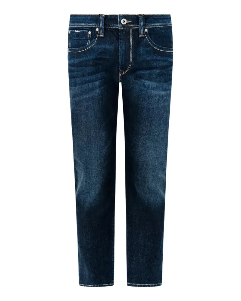 Pepe Jeans Cash faded-effect jeans - Blau Blau