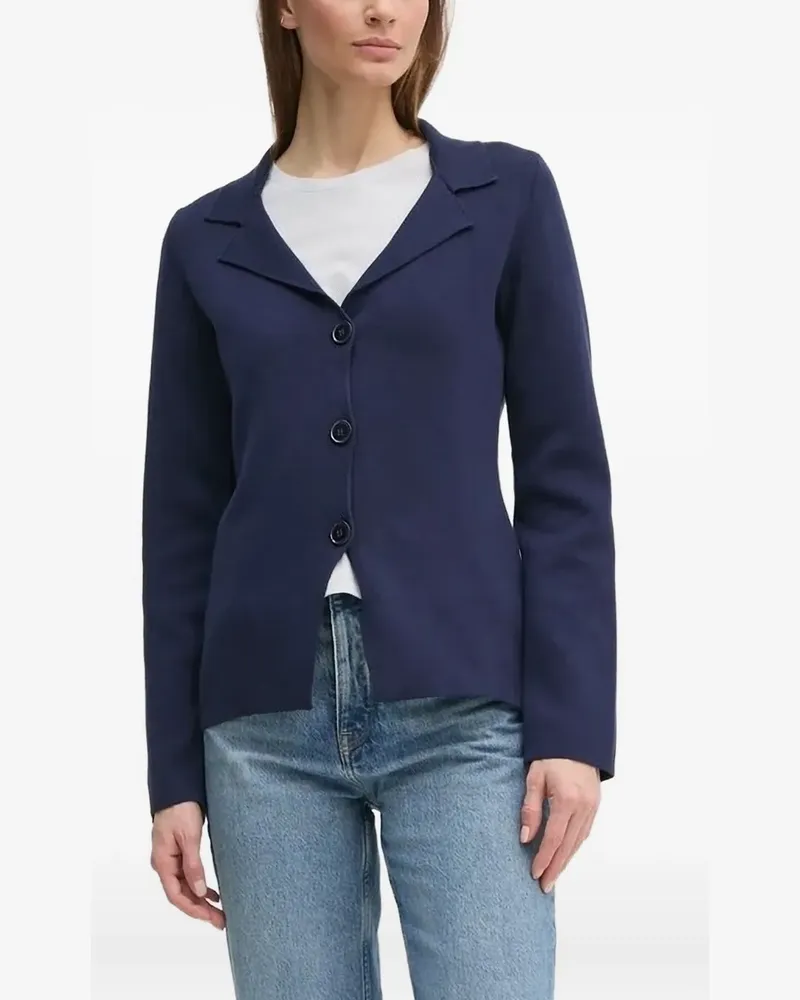 Sisley Geknöpfter Cardigan - Blau Blau