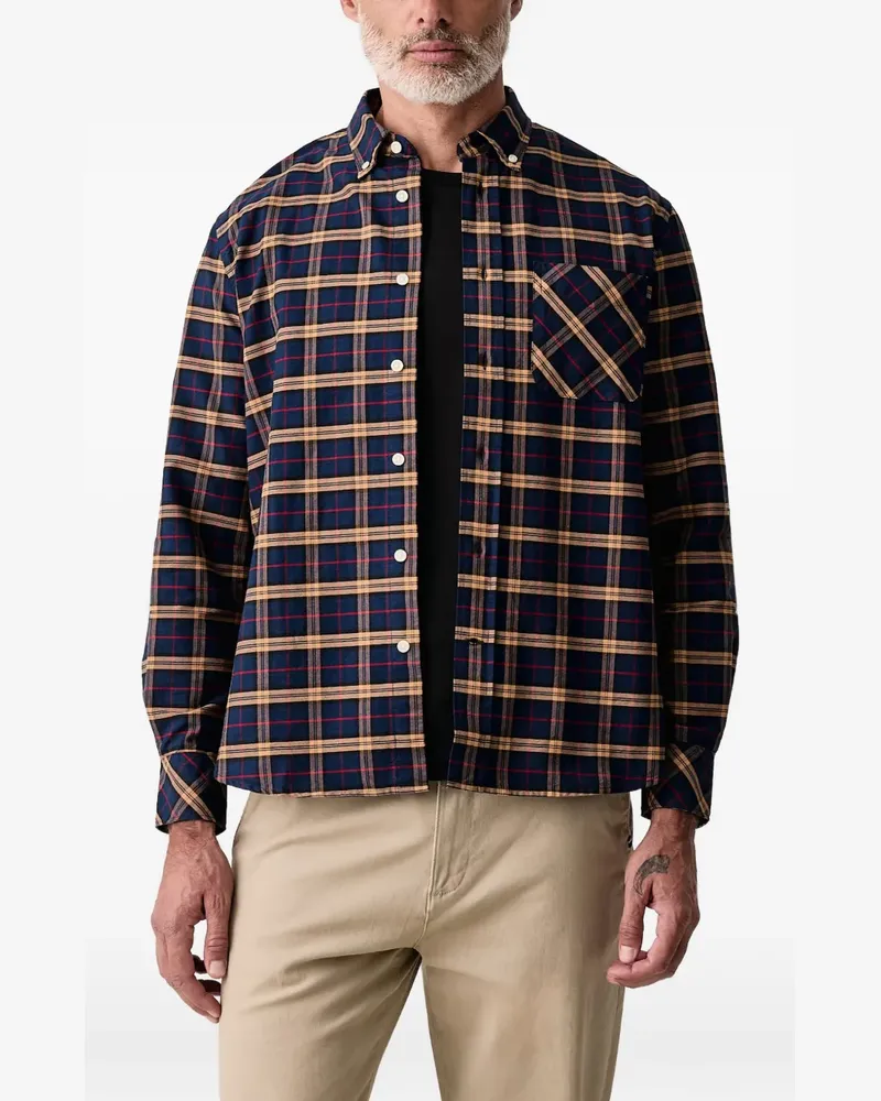 Barbour Forth Authentic-Fit Hemd - Blau Blau