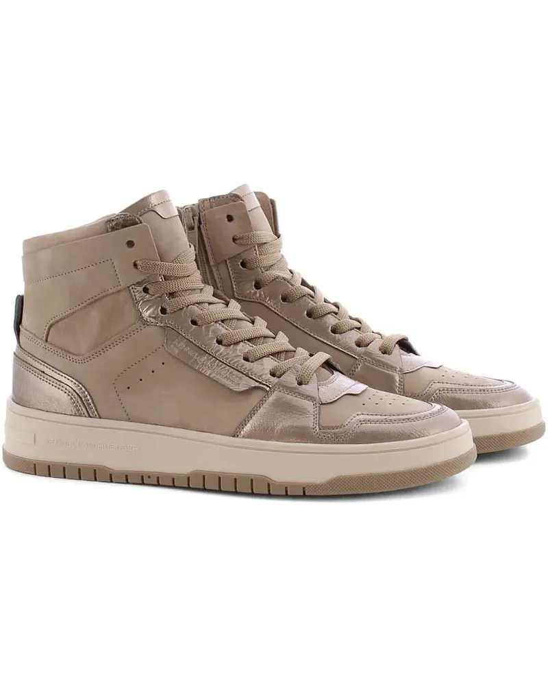 Kennel & Schmenger High-Top-Sneakers mit Reißverschluss - Braun Braun