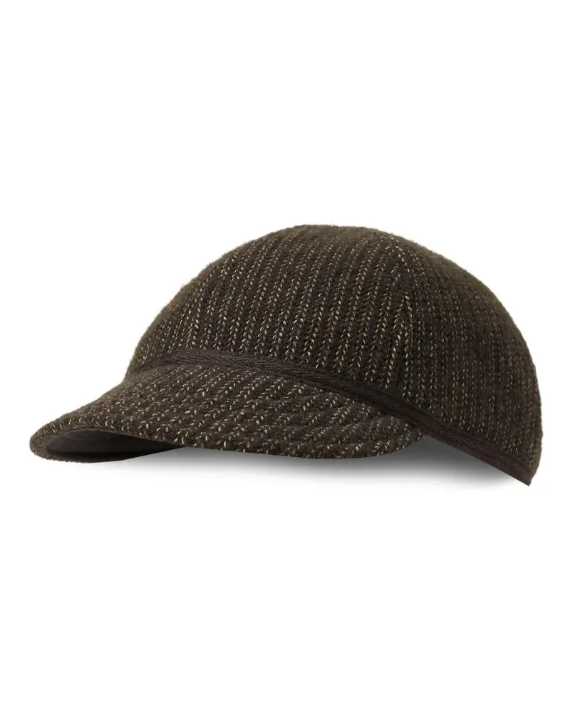 Ralph Lauren Gerippte Baseballkappe - Braun Braun