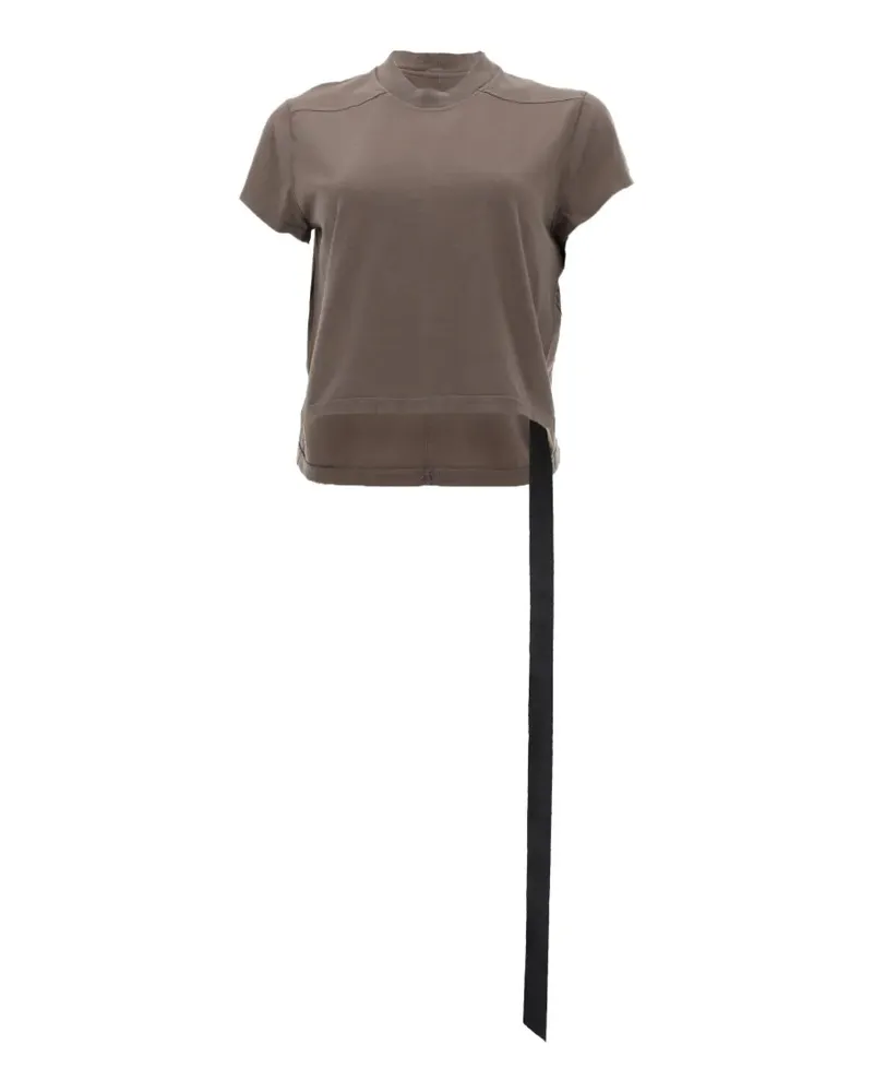 DRKSHDW by Rick Owens T-Shirt mit Zierband - Braun Braun