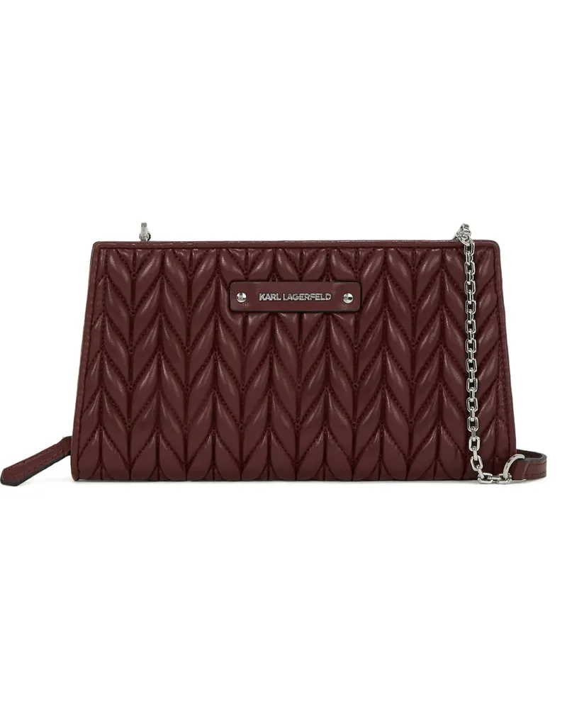 Karl Lagerfeld K/Weave Portemonnaie - Rot Rot