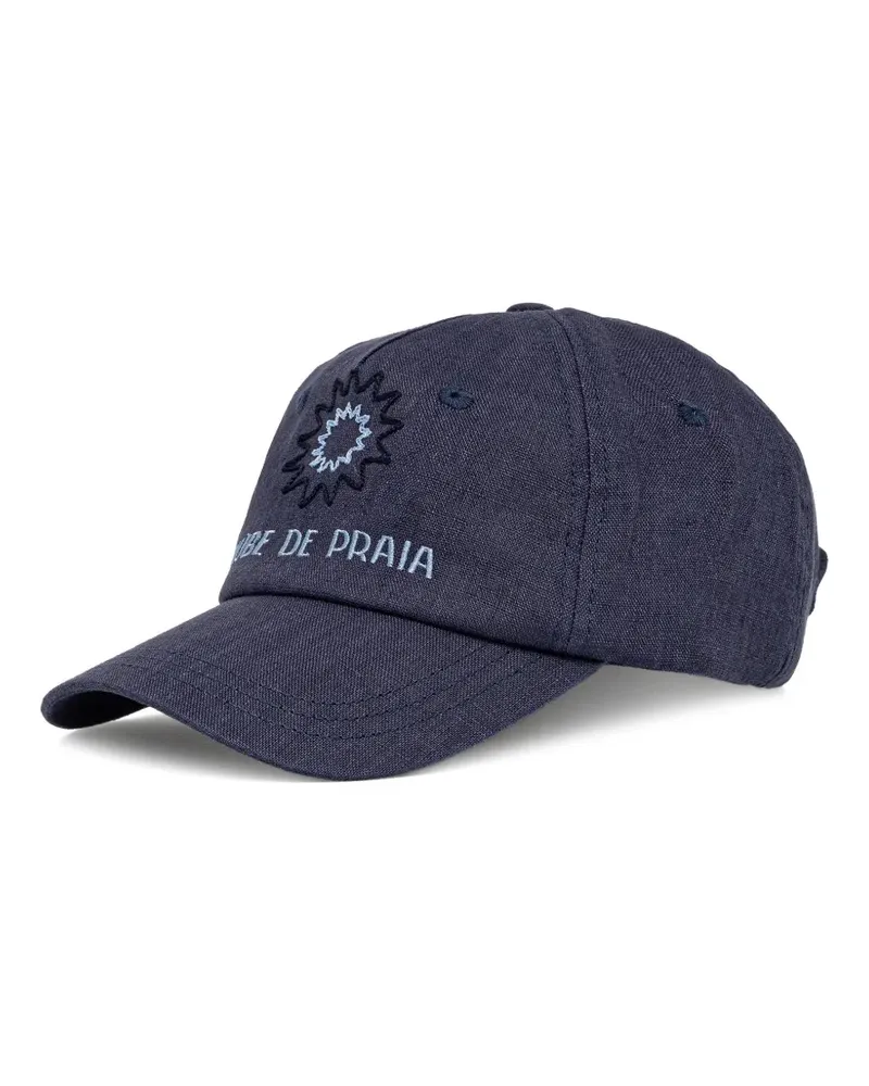 Frescobol Carioca embroidered baseball cap - Blau Blau