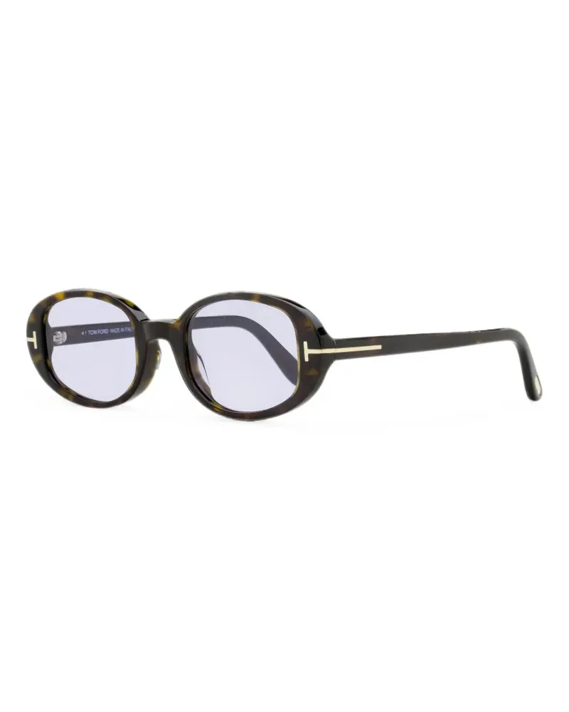 Tom Ford Iggy oval-frame sunglasses - Braun Braun